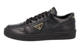 Prada Women's Black Leather Downtown Sneaker 1E792M