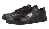 Prada Women's Black Leather Downtown Sneaker 1E792M