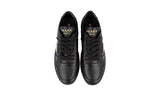 Prada Women's Black Leather Downtown Sneaker 1E792M