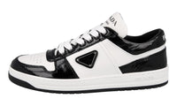 Prada Women's White Leather Downtown Sneaker 1E792M