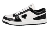 Prada Women's White Leather Downtown Sneaker 1E792M