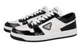 Prada Women's White Leather Downtown Sneaker 1E792M