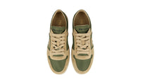 Prada Women's Beige Leather Downtown Sneaker 1E792M