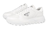 Prada Women's White Leather Prax01 Sneaker 1E804M