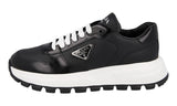 Prada Men's Black Brushed Spazzolato Leather Prax01 Sneaker 1E804M