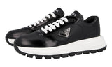 Prada Men's Black Brushed Spazzolato Leather Prax01 Sneaker 1E804M