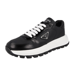 Prada Women's Black Brushed Spazzolato Leather Prax01 Sneaker 1E804M