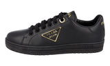 Prada Women's Black Leather Sneaker 1E867M