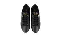 Prada Women's Black Leather Sneaker 1E867M