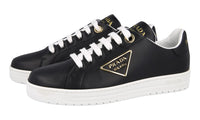 Prada Women's Black Leather Downtown Sneaker 1E867M