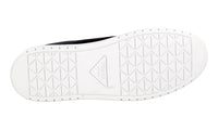 Prada Women's Black Leather Downtown Sneaker 1E867M