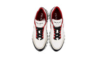 Prada Women's White Leather Prax01 Sneaker 1E887L