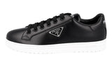 Prada Women's Black Leather Downtown Sneaker 1E904M