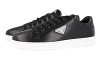 Prada Women's Black Leather Downtown Sneaker 1E904M