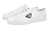 Prada Women's White Leather Sneaker 1E941M