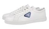 Prada Women's White Leather Downtown Sneaker 1E941M