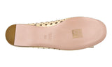 Prada Women's Beige Leather Sandals 1F437C