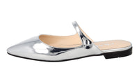 Prada Women's Silver Leather Sandals 1F534L