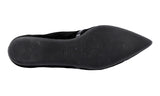 Prada Women's Black Leather Loafers 1F740G