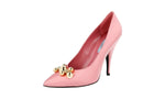 Prada Women's 1I049I QU6 F0BTK Leather Pumps / Heels
