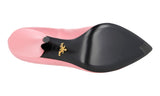 Prada Women's Pink Leather Pumps / Heels 1I049I