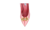 Prada Women's Pink Leather Pumps / Heels 1I049I