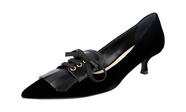 Prada Women's 1I135H 3H9S F0002 Leather Pumps / Heels