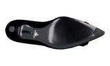 Prada Women's Black Leather Lace-up Fringes Pumps / Heels 1I135H