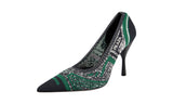 Prada Women's 1I192L 3KK5 F084J Textile Pumps / Heels