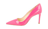 Prada Women's Pink Leather Pumps / Heels 1I221F