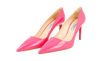 Prada Women's Pink Leather Pumps / Heels 1I221F