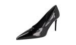 Prada Women's 1I228L 3L99 F0002 Leather Pumps / Heels