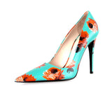 Prada Women's Multicoloured Saffiano Leather Pumps / Heels 1I239E