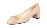 Prada Women's 1I419F 069 F0A48 welt-sewn Leather Pumps / Heels
