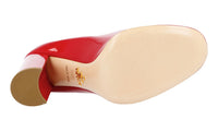 Prada Women's Red Leather Pumps / Heels 1I471F