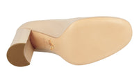 Prada Women's Beige Leather Pumps / Heels 1I471F