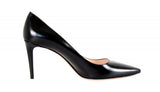 Prada Women's Black Leather Pumps / Heels 1I615D