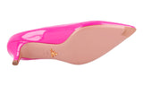 Prada Women's Pink Leather Pumps / Heels 1I619D