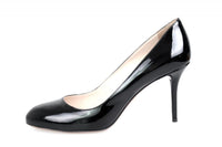 Prada Women's Black Leather Pumps / Heels 1I628D