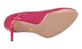 Prada Women's Pink Leather Pumps / Heels 1I628D
