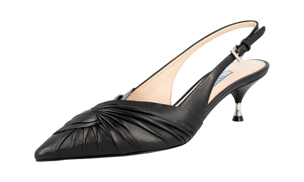 Prada Women's 1I690I 038 F0002 Leather Pumps / Heels