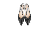 Prada Women's Black Leather Pumps / Heels 1I690I