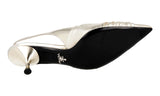 Prada Women's Gold Leather Pumps / Heels 1I690I