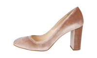 Prada Women's Beige Leather Pumps / Heels 1I701H