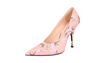 Prada Women's 1I705I 3KC0 F0T08 Textile Pumps / Heels