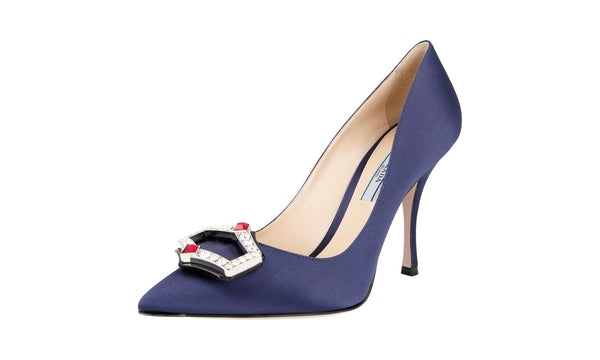 Prada Women's 1I722F 3S4 F0216 Leather Pumps / Heels