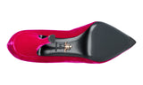 Prada Women's Pink Leather Pumps / Heels 1I722H