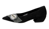 Prada Women's Black Leather Pumps / Heels 1I796H