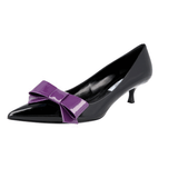 Prada Women's Black Leather Pumps / Heels 1I803H