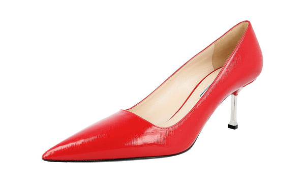 Prada Women's 1I831D 3B8Z F0011 Saffiano Leather Leather Pumps / Heels